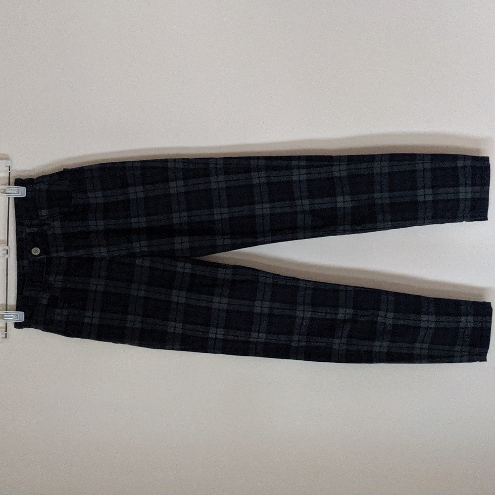 Brandy Melville John Galt Cotton Plaid Jeans Size S